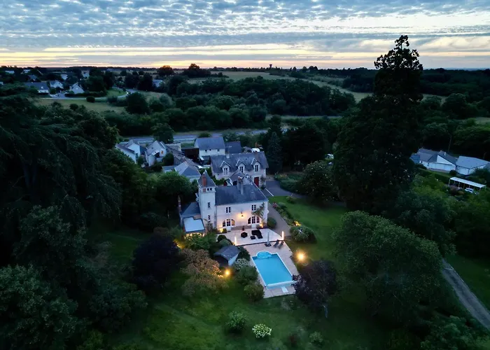 Magnifique Maison De Maitre Saumuroise Ferienhaus *